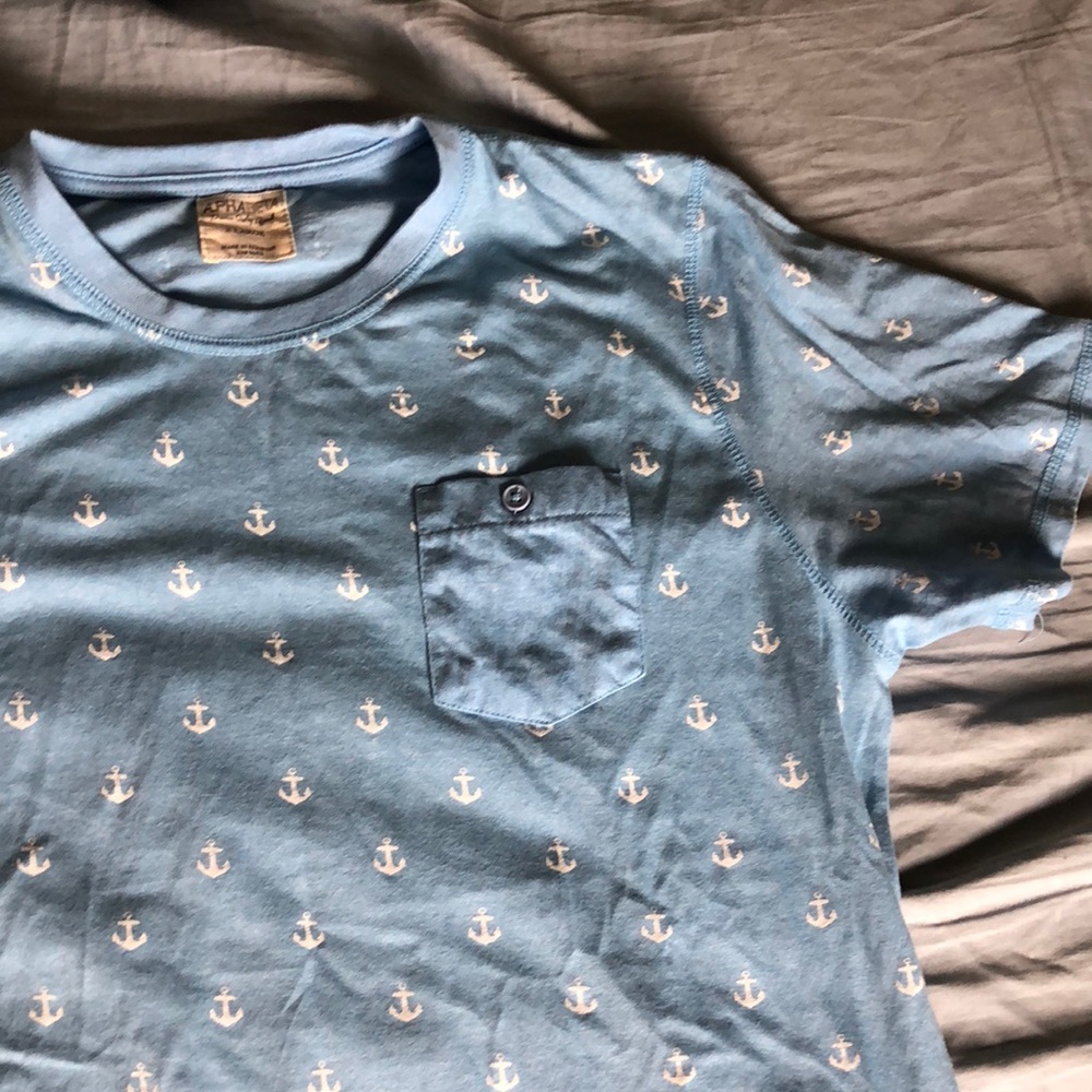 Blue Anchor Pocket Tee!
